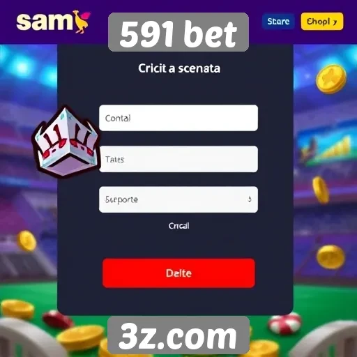 Como criar uma conta no 591 bet